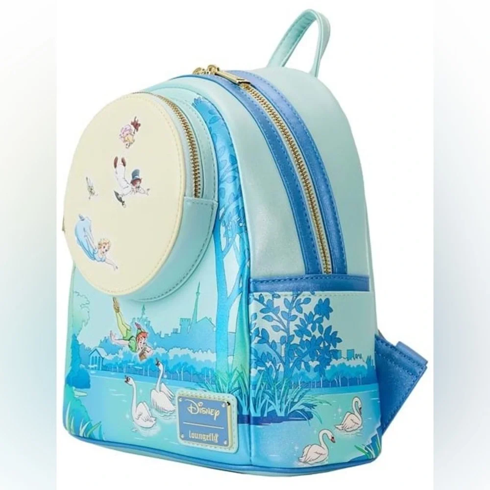 Loungefly Peter Pan You Can Fly Glow Mini Backpack NWT